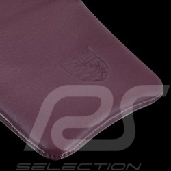 Etui porte-clés Porsche Classic Cuir Rouge Bordeaux PCG044100003MX