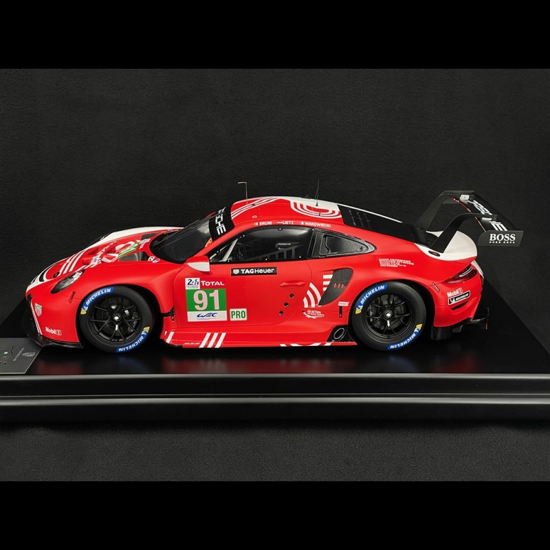 PORSCHE 911 RSR 91 24H DU MANS 2020 ROUGE