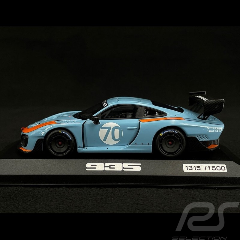 Porsche 935/19 2019 Bleu Gulf / Orange Gulf 1/43 Spark WAP0209550PGLF