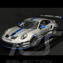 Porsche 911 GT3 Cup Type 992 2021 Argent GT / Bleu Requin 1/18 Spark WAP0219920NGT3