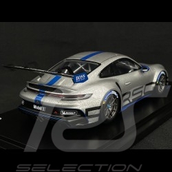 Porsche 911 GT3 Cup Type 992 2021 Argent GT / Bleu Requin 1/18 Spark WAP0219920NGT3