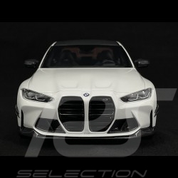 BMW M3 M-Performance 2021 Blanc Alpin 1/18 Top Speed TS0349