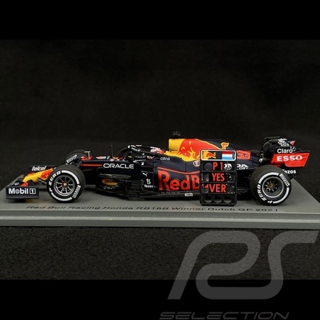 Honda Red Bull Racing RB16B n°33 Vainqueur GP Pays-Bas 2021 1/43 Spark S7686