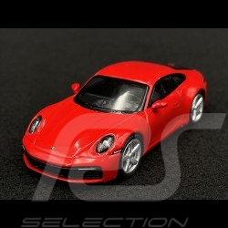 Porsche 911 Carrera S Type 992 2021 Guards Red 1/64 Mini GT MGT00283-L