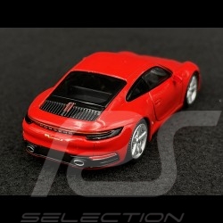 Porsche 911 Carrera S Type 992 2021 Guards Red 1/64 Mini GT MGT00283-L