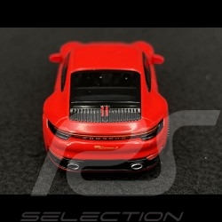 Porsche 911 Carrera S Type 992 2021 Guards Red 1/64 Mini GT MGT00283-L