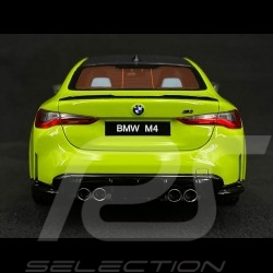 BMW M4 Competition 2021 San Paulo Yellow 1/18 Top Speed TS0348