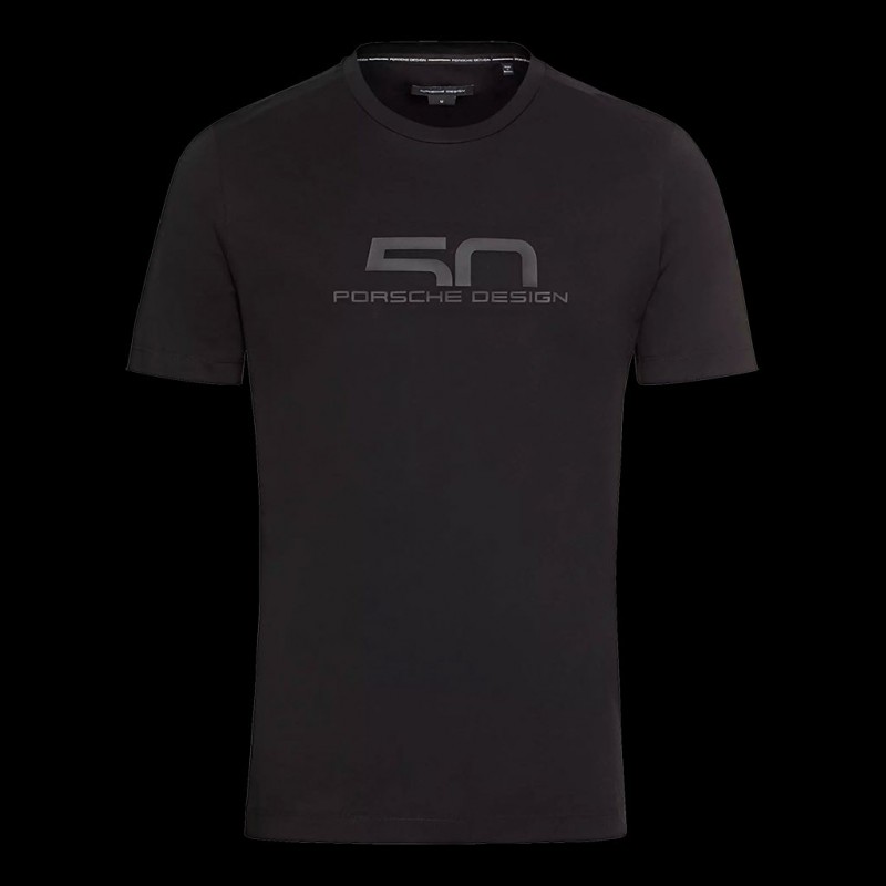 Copyright bypass Intuition Porsche Design T-Shirt 50 Years Black 4056487022826 - men