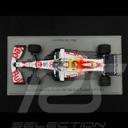 Max Verstappen Redbull Racing Honda RB16B n°33 2. GP Turkey 2021 1/43 Spark S7696