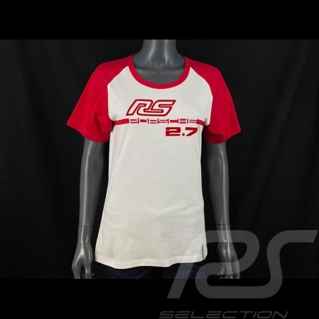 T-Shirt Porsche RS 2.7 Collection Blanc / Rouge WAP952NRS2 - femme