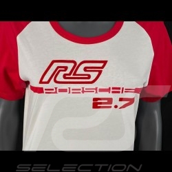 T-Shirt Porsche RS 2.7 Collection White / Red WAP952NRS2 - women