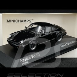 Porsche 911 SC Coupe 1979 Black 1/43 Minichamps 943062096