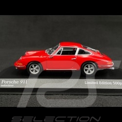 Porsche 911 1964 Rouge Indien 1/43 Minichamps 943067123