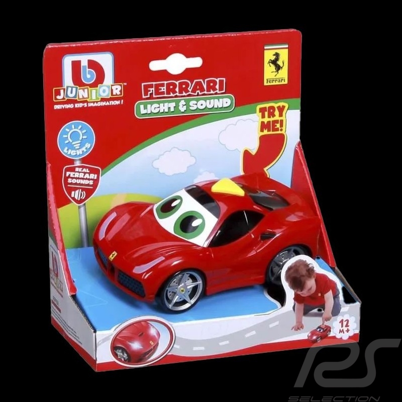 Rot Bb Junior 16-81002 Ferrari 488 GTB Light and Sound Spielzeugauto 