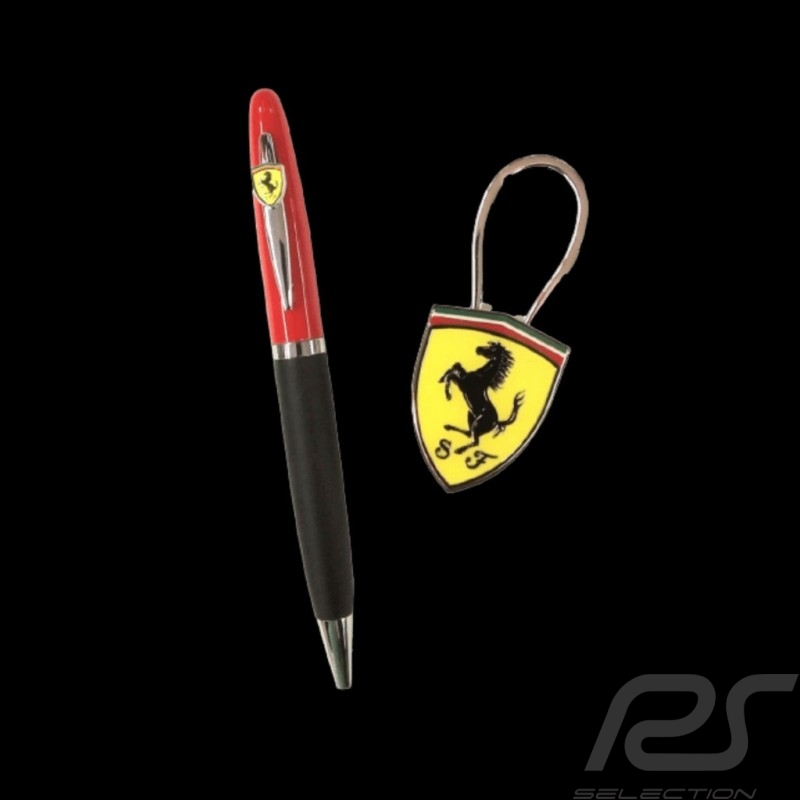 Kugelschreiber - Schlüsselanhänger Ferrari Set Maranello PN59412