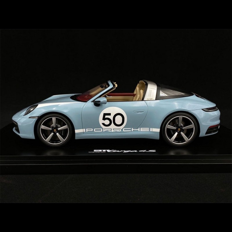 SPECIAL Porsche 911 Targa Heritage 4S Type 992 n° 50 Meissen Blue ...