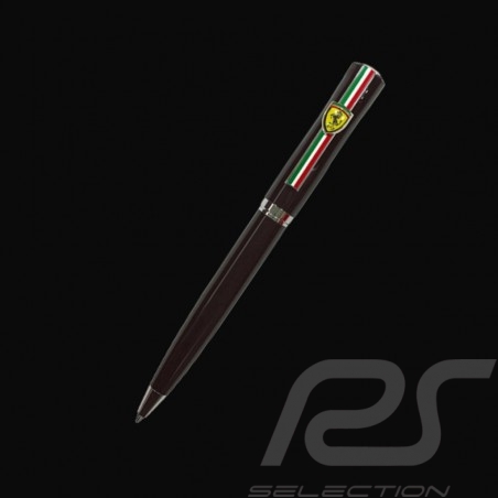 Ferrari Ballpoint Pen Italian Flag Black PN56527