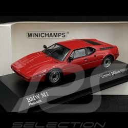 BMW M1 1980 Henna Red 1/43 Minichamps 943025023