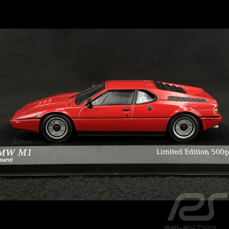 BMW M1 1980 Hennarot 1/43 Minichamps 943025023