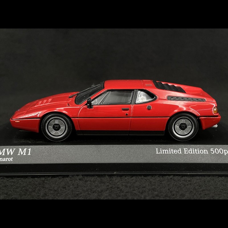 BMW M1 1980 Hennarot 1/43 Minichamps 943025023
