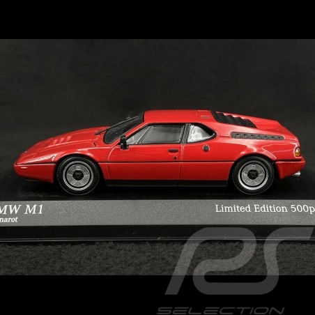 BMW M1 1980 Hennarot 1/43 Minichamps 943025023