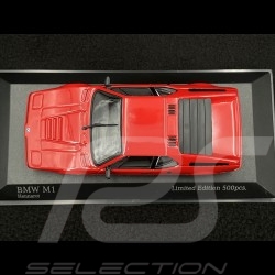 BMW M1 1980 Hennarot 1/43 Minichamps 943025023