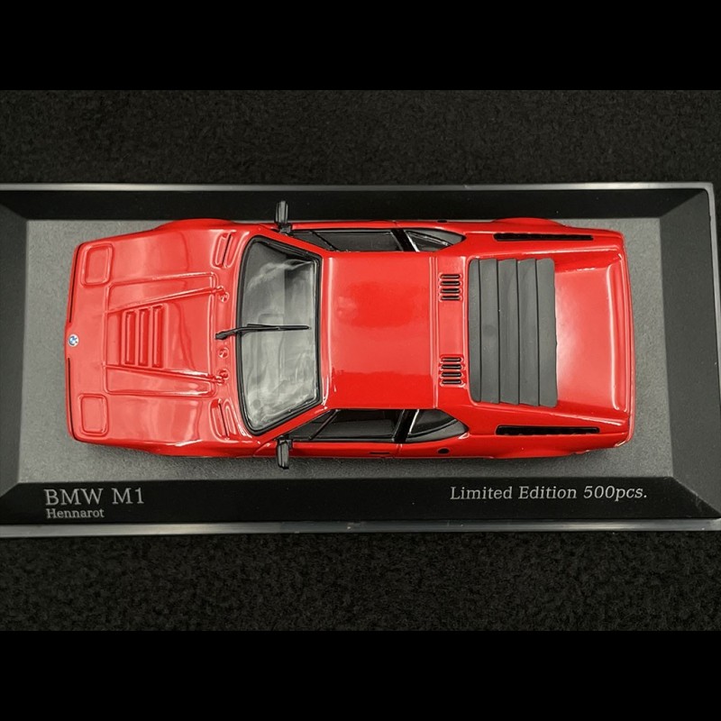 BMW M1 1980 Henna Red 1/43 Minichamps 943025023