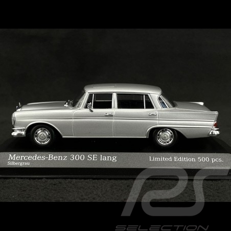 Mercedes-Benz 300 SE LWB 1963 Argent 1/43 Minichamps 943035204