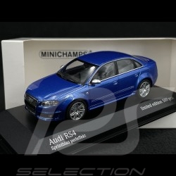 Audi RS4 2004 Nogaro Blue 1/43 Minichamps 943014603