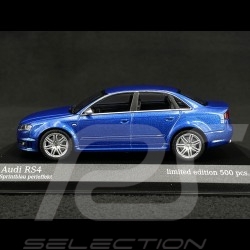 Audi RS4 2004 Nogaro Blue 1/43 Minichamps 943014603