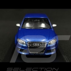 Audi RS4 2004 Nogaro Blue 1/43 Minichamps 943014603