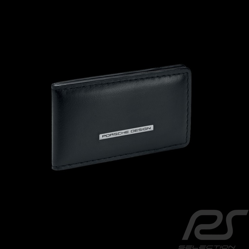 Pince à Billets Porsche Design Cuir Noir OBE09922.001