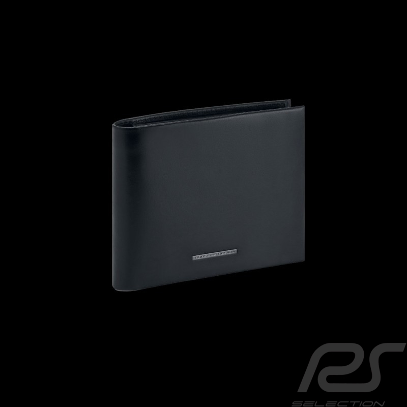 Portefeuille Porsche Design Porte-cartes Cuir Noir Wallet 4 OBE09903.001