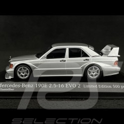 Mercedes-Benz 190E 2.5-16 Evo2 1990 Argent Brillant 1/43 Minichamps 943923404