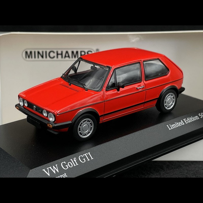 Volkswagen VW Golf 1 GTI 1983 Rouge Mars 1/43 Minichamps 943055173