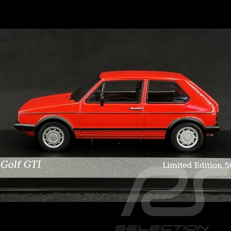 Volkswagen VW Golf 1 GTI 1983 Rouge Mars 1/43 Minichamps 943055173