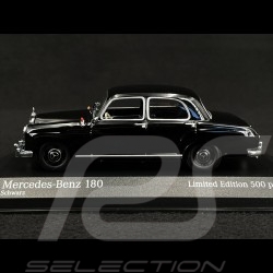 Mercedes-Benz 180 W120 Ponton 1955 Schwarz 1/43 Minichamps 943033103