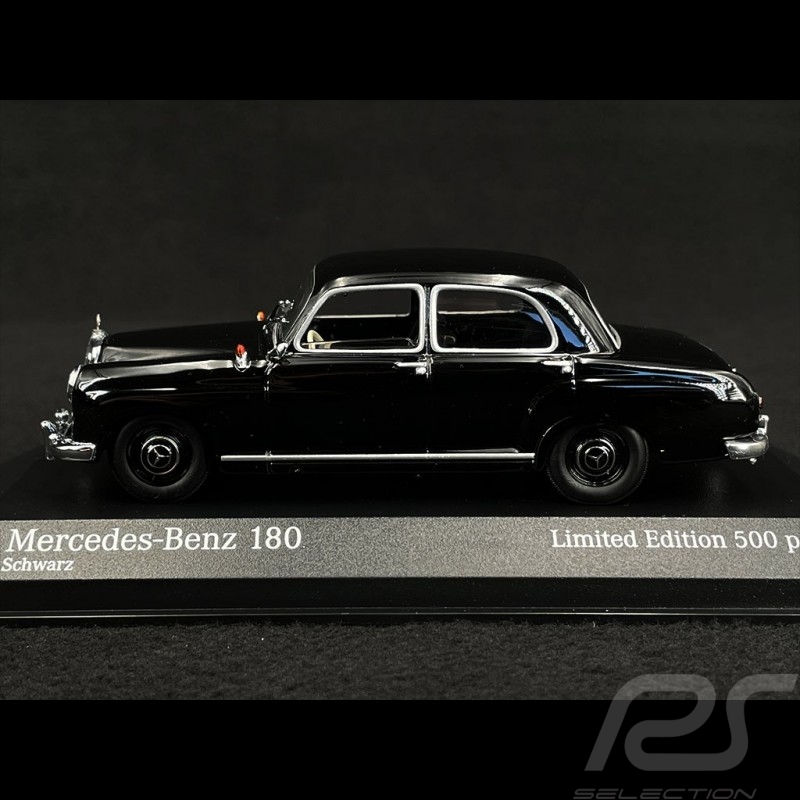 Mercedes-Benz 180 W120 Ponton 1955 Schwarz 1/43 Minichamps 943033103