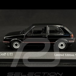 Volkswagen VW Golf 2 GTI 1985 Schwarz 1/43 Minichamps 943054123