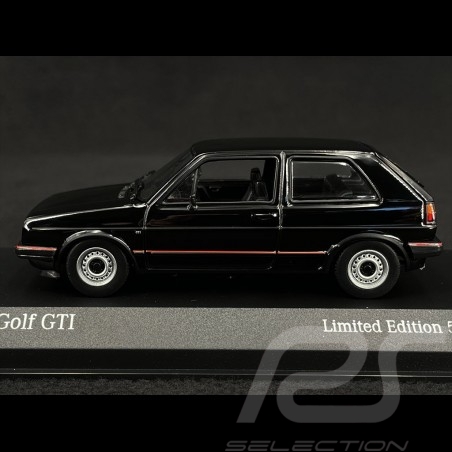 Volkswagen VW Golf 2 GTI 1985 Schwarz 1/43 Minichamps 943054123