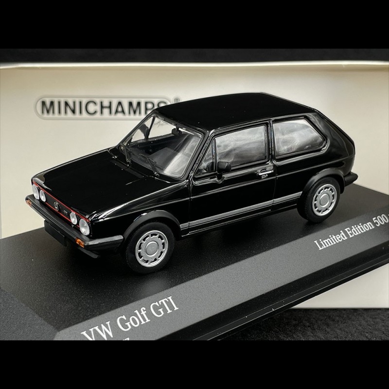Volkswagen VW Golf 1 GTI 1983 Black 1/43 Minichamps 943055174
