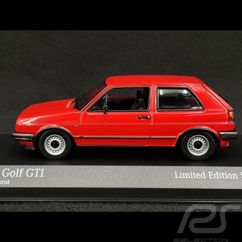 Volkswagen VW Golf 2 GTI 1985 Rouge Tornado 1/43 Minichamps 943054124