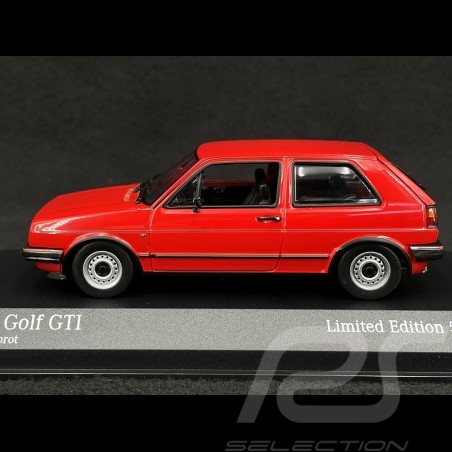 Volkswagen VW Golf 2 GTI 1985 Tornado Red 1/43 Minichamps 943054124