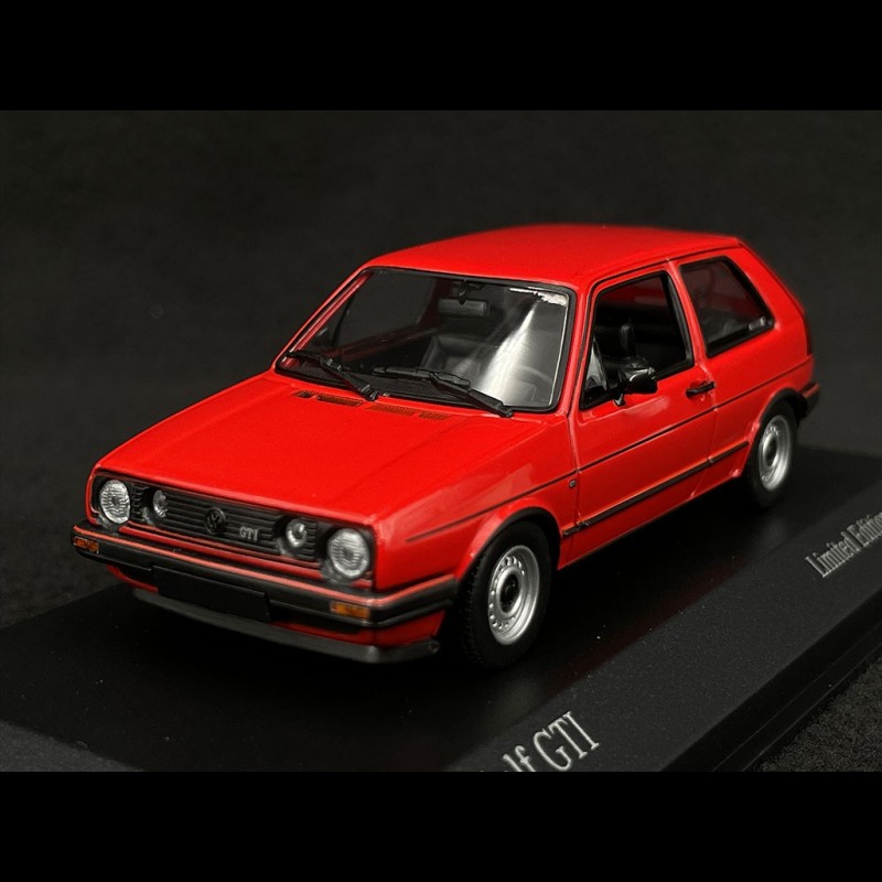 Voiture miniature - MINICHAMPS - VW GOLF 2 GTI 1985 RED - Rouge - Edition  limitée - Cdiscount Jeux - Jouets