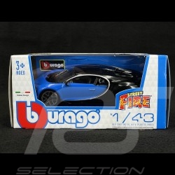 Bugatti Chiron 2016 Metallic Dunkelgrau 1/43 Bburago 30348