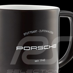 Porsche Becher Stuttgart-Zuffenhausen Matte Schwarz Jumbo groß