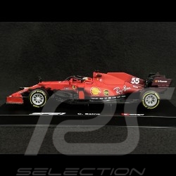 Carlos Sainz Jr. Ferrari SF21 Formule 1 2021 n°55 1/43 Bburago 36828S