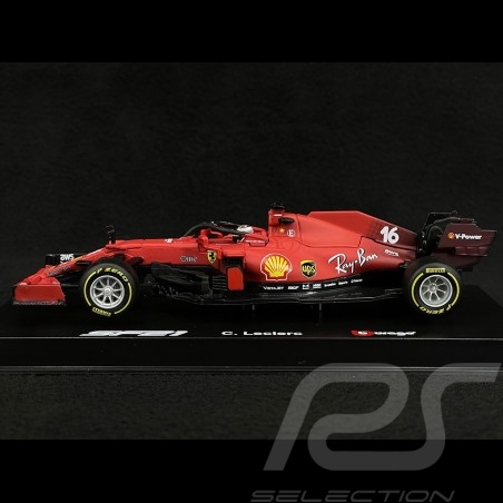 Charles Leclerc Ferrari SF21 Formula 1 2021 n°16 1/43 Bburago 36828L