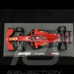 Charles Leclerc Ferrari SF21 Formule 1 2021 n°16 1/43 Bburago 36828L