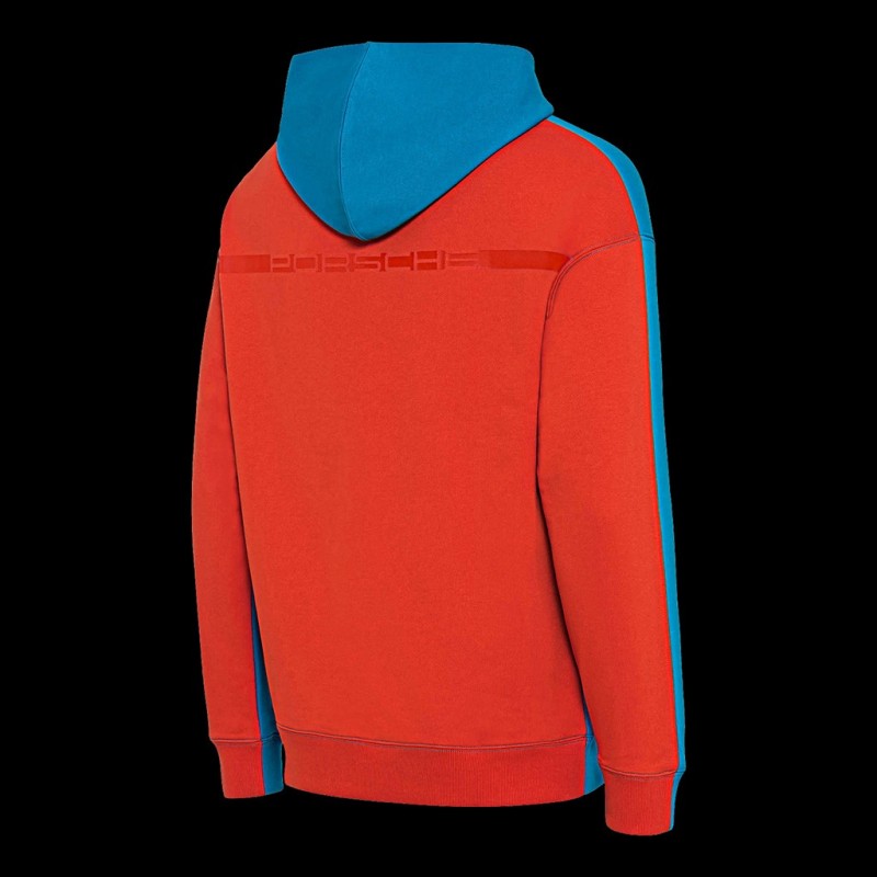 Porsche Jacket RS 2.7 Collection Hoodie Blue / Orange WAP955NRS2 - men